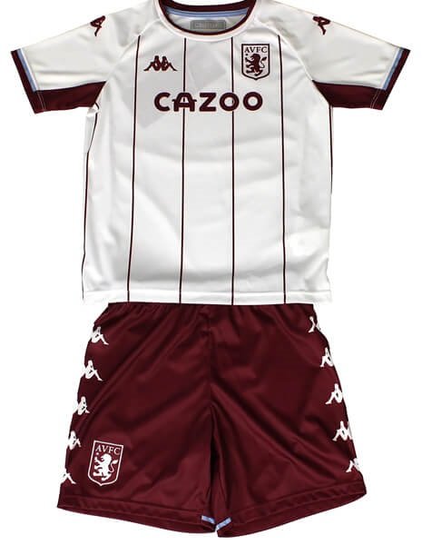 Kit infantil II Aston Villa 2021 2022 Kappa oficial